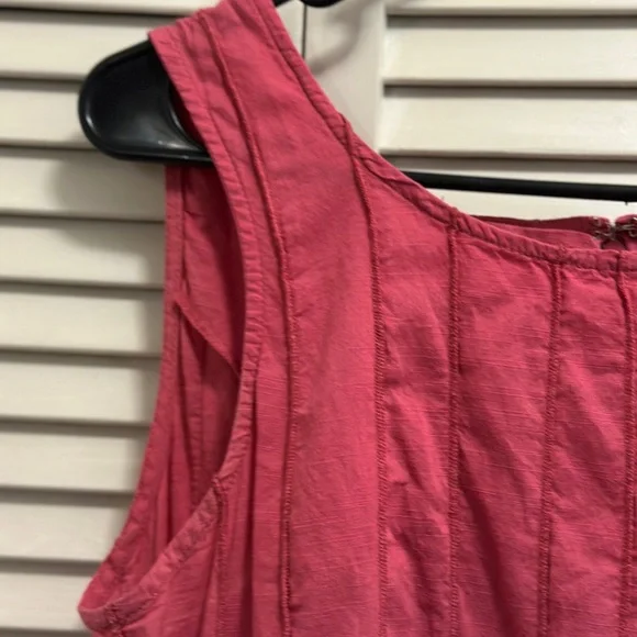 April Cornell Elegant Pink Sleeveless Dress - Picture 3 of 4